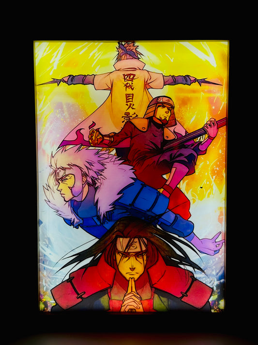 The Four Hokages